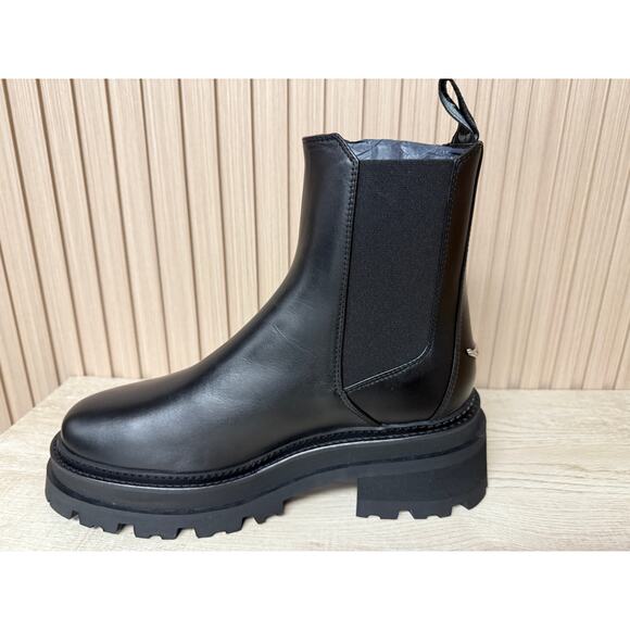 Zadig & Voltaire Ride Chelsea Semy-Shiny Calfskin Womens Boots MSRP $648 New - Picture 7 of 13
